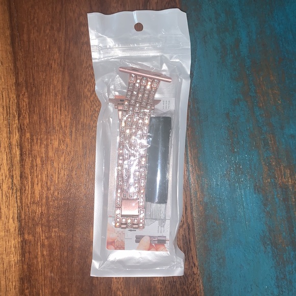 Dystom Pink Crystal Apple Watch Band 42mm 44mm - Picture 2 of 2